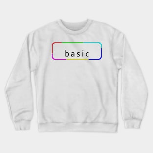 Basic T-shirt Crewneck Sweatshirt